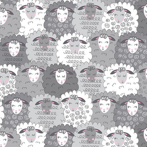 Sweet Little Lamb - Cozy Lamb Gray