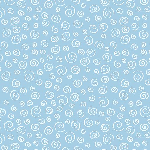 Sweet Little Lamb - Dreamy Swirls Blue