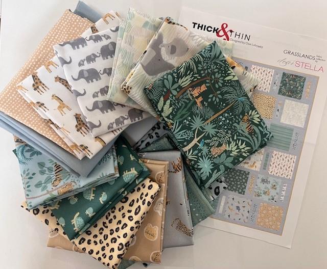 Thick & Thin Grasslands Quilt Kit