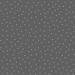 Tiny Dots Grey w/White