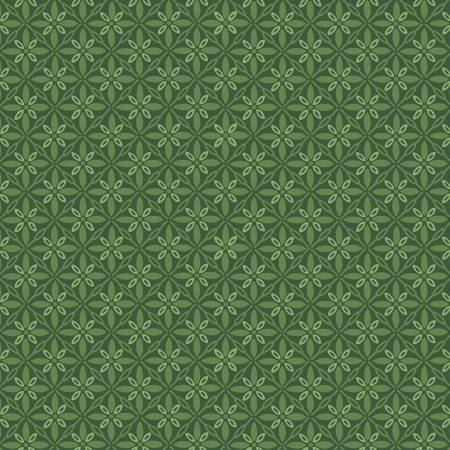 Tufted Dark Green Star