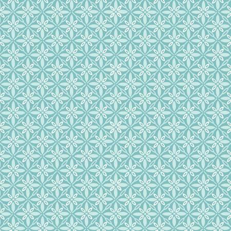 Tufted Star - Aqua Kimberbell