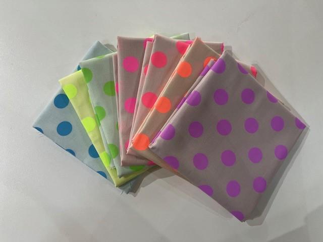 Tula Pink Neon Pom Pom Bundle - 7 Half Yards