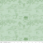 Winnie The Pooh - Map Green