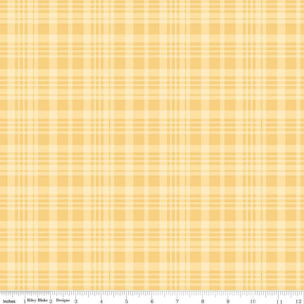 Winnie The Pooh - Plaid Yellow