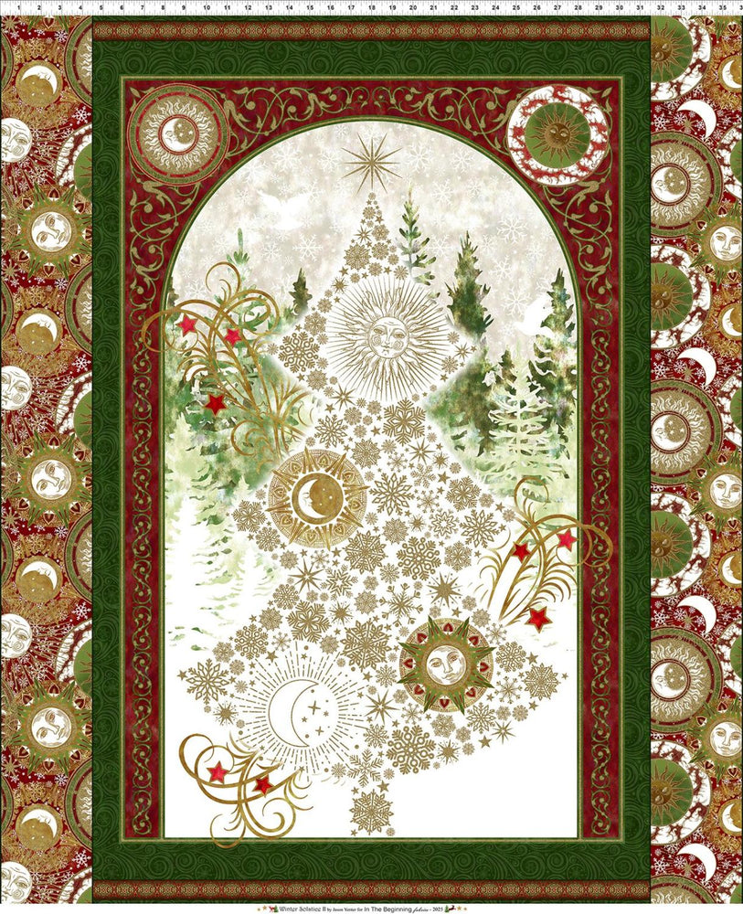 Winter Solstice II w/ Gold Metallic