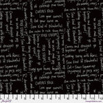 Writing on The Wall - Curves Black