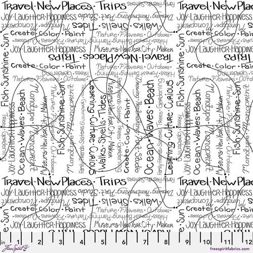 Writing on The Wall - Going Places White