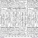 Writing on The Wall - Going Places White