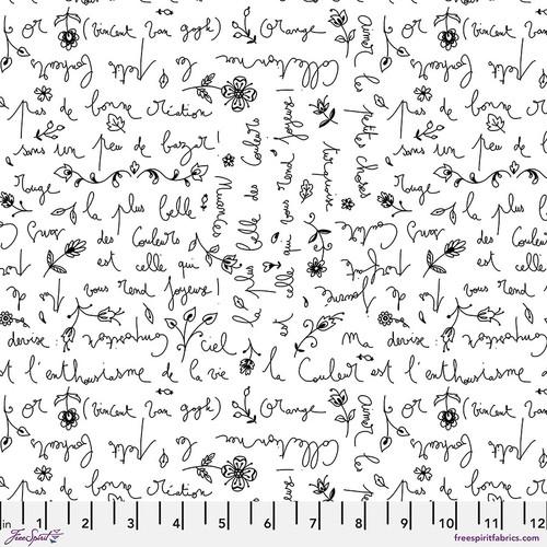 Writing on The Wall - Letters White