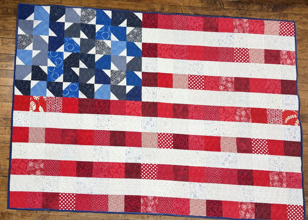 Yankee Doodle Dandy Kit - Includes Binding & Pattern – Thimbles Quilts