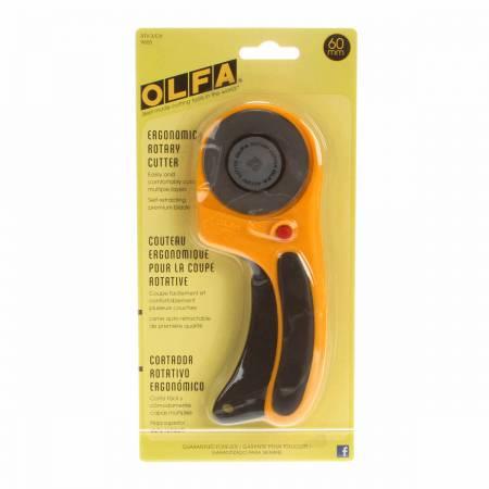 60MM Ergonomic Rotary Cutter - Yellow