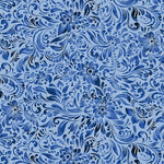 Allure  Blue Watercolor - 118" Wideback