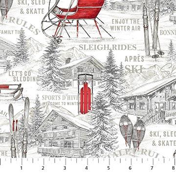 Alpine Winter Sleighs/Words