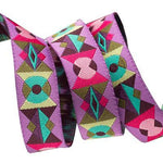 Arrowhead Lunar Glow Purple by Tula Pink - 5/8" - by the yard
