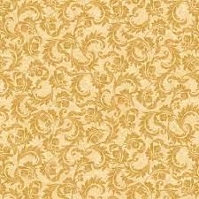 Autumn Flourish - Scroll Gold
