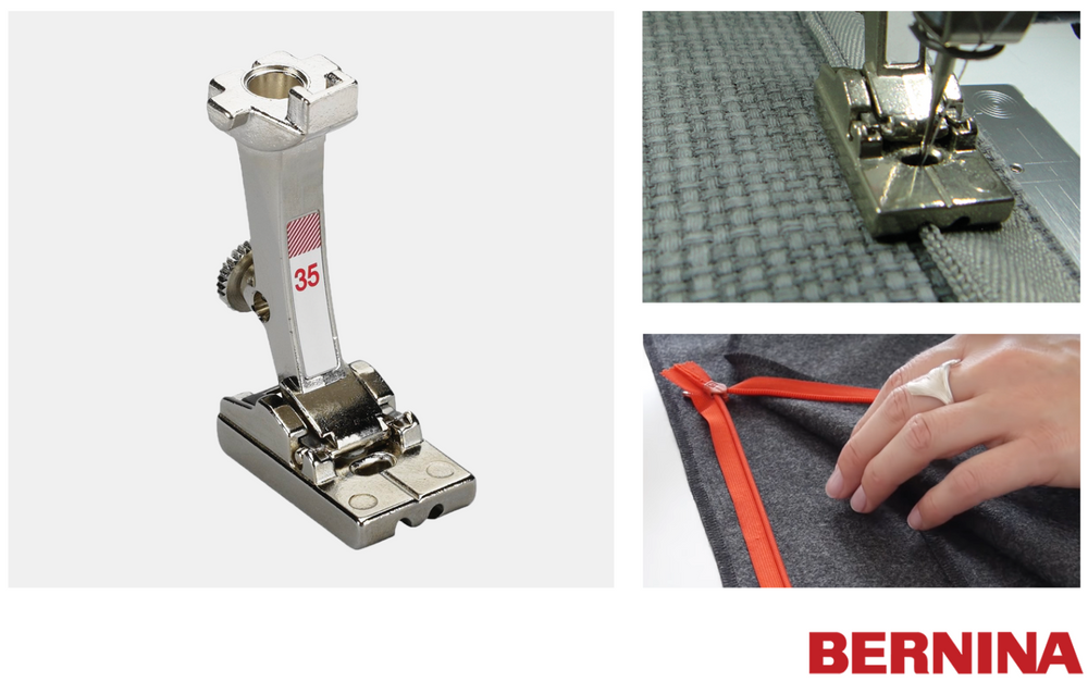 BERNINA #35 Invisible Zipper Foot