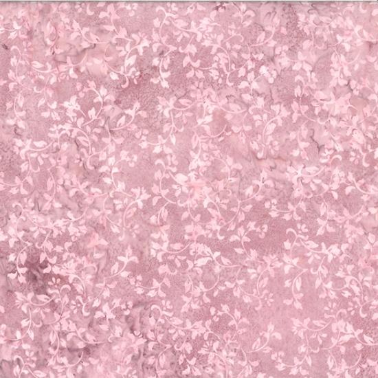 Bali Batik Floral Swirl - Blush