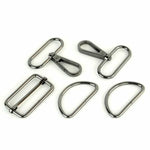 Basic Hardware Set 1 1/2 " Gunmetal