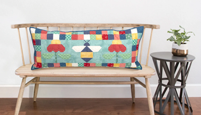 Bench Pillow Kit of the Month June - Bee-Utiful