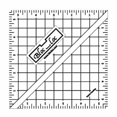 Hi Loc Ruler Bloc Loc HST Ruler – Thimbles Quilts
