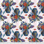 Boho Blooms Blue Vases - Multi