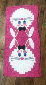 Bunny Runner Kit w/pattern  Binding & Backing