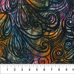 Color Me Banyan Swirls Wild Orange