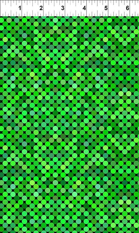 Colorful - Dots Green