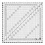 Creative Grid 20 1/2" sq ruler