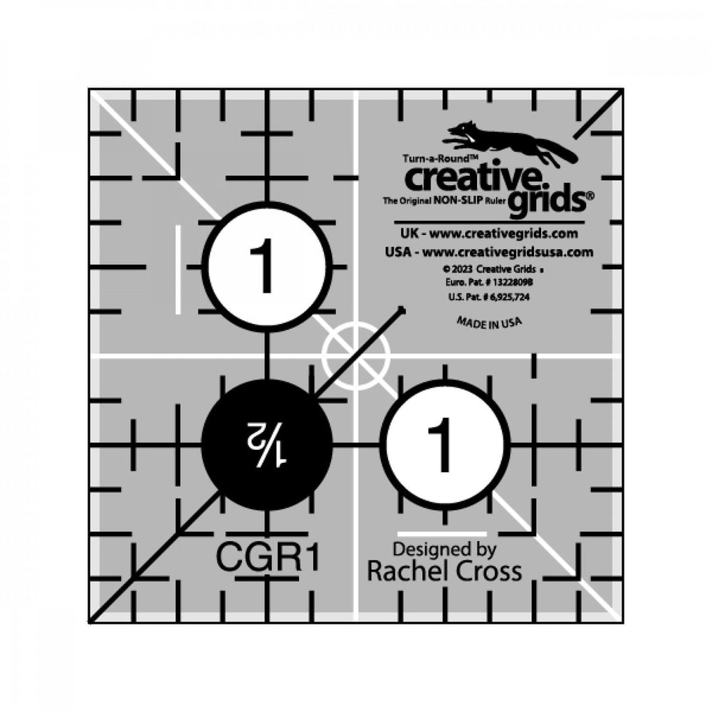 Creative Grids 1" Square Ruler