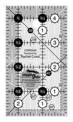 Creative Grids Creative Grids 2 1/2 x 4 1/2in Ruler
