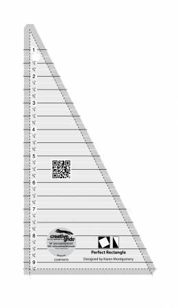 Creative Grids Perfect  Rectangle Ruler 9 1/2"