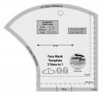 Creative Grids Ruler Template 3 Sizes in 1