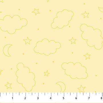 Dreamtime Minky -  Yellow 60 Inches
