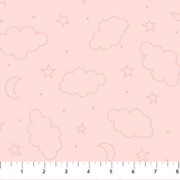 Dreamtime Minky - Pink 60 Inches