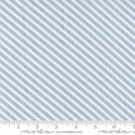 Dwell - Ticking Stripe Lake Lt Blue