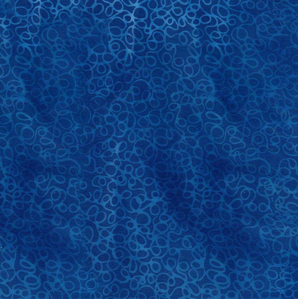 Sewing Sewcial Swirls - Blue Cornflower