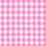 Farm Friends Gingham Pink