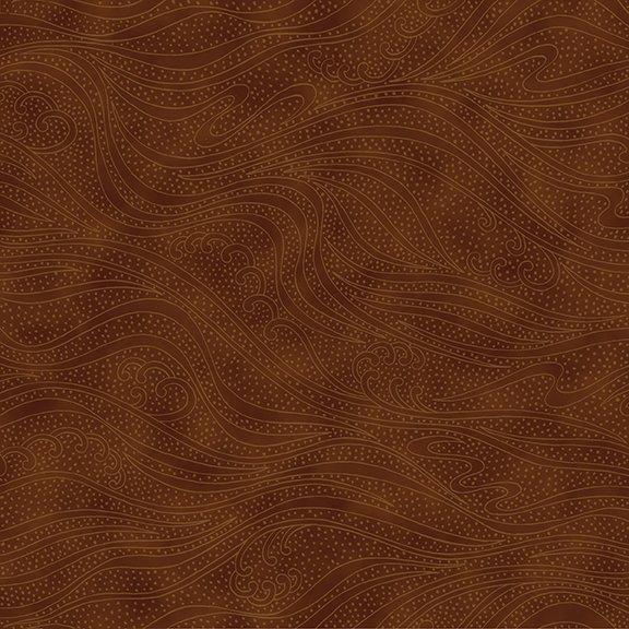 Wavy Line Brown