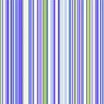 Floral Fantasy Tin & Thick Stripe Blue