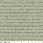 Gingham Fields Gingham Text Sage