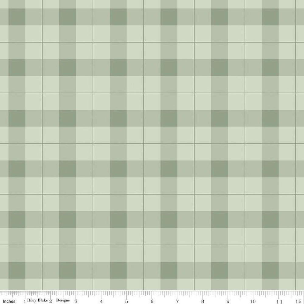 Gingham Fields Plaid Pistachio