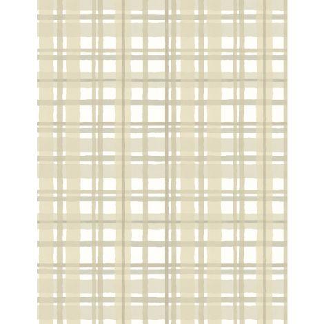 Green Fields - Plaid Cream