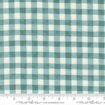 Harvest Wishes Gingham - Aqua