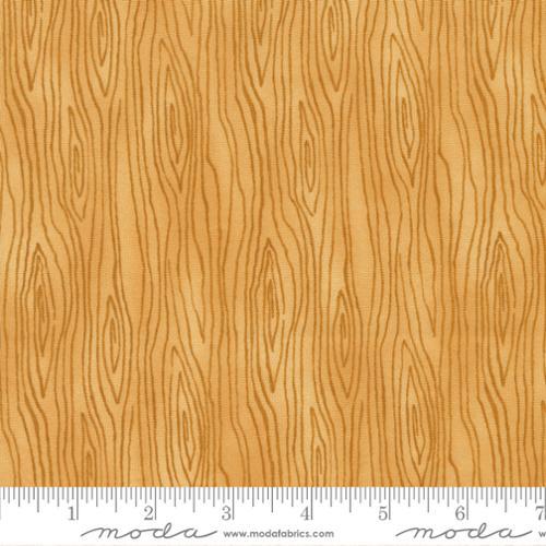 Harvest Wishes Woodgrain Orange
