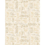 Hydrangea Mist Collection - Word Toss Cream