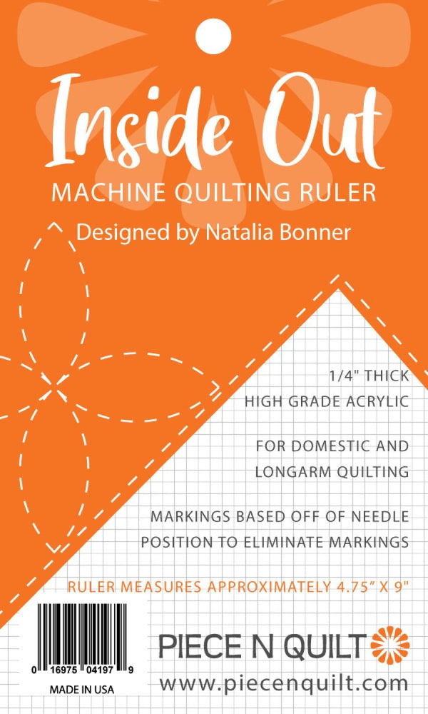 Inside Out Machine Quilting Ruler