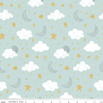 It's A Boy Stars & Moon Aqua