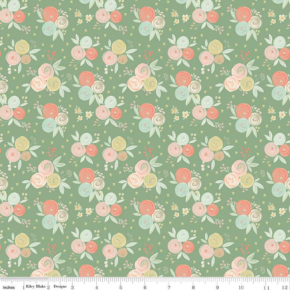 Its A Girl Bouquet Sage